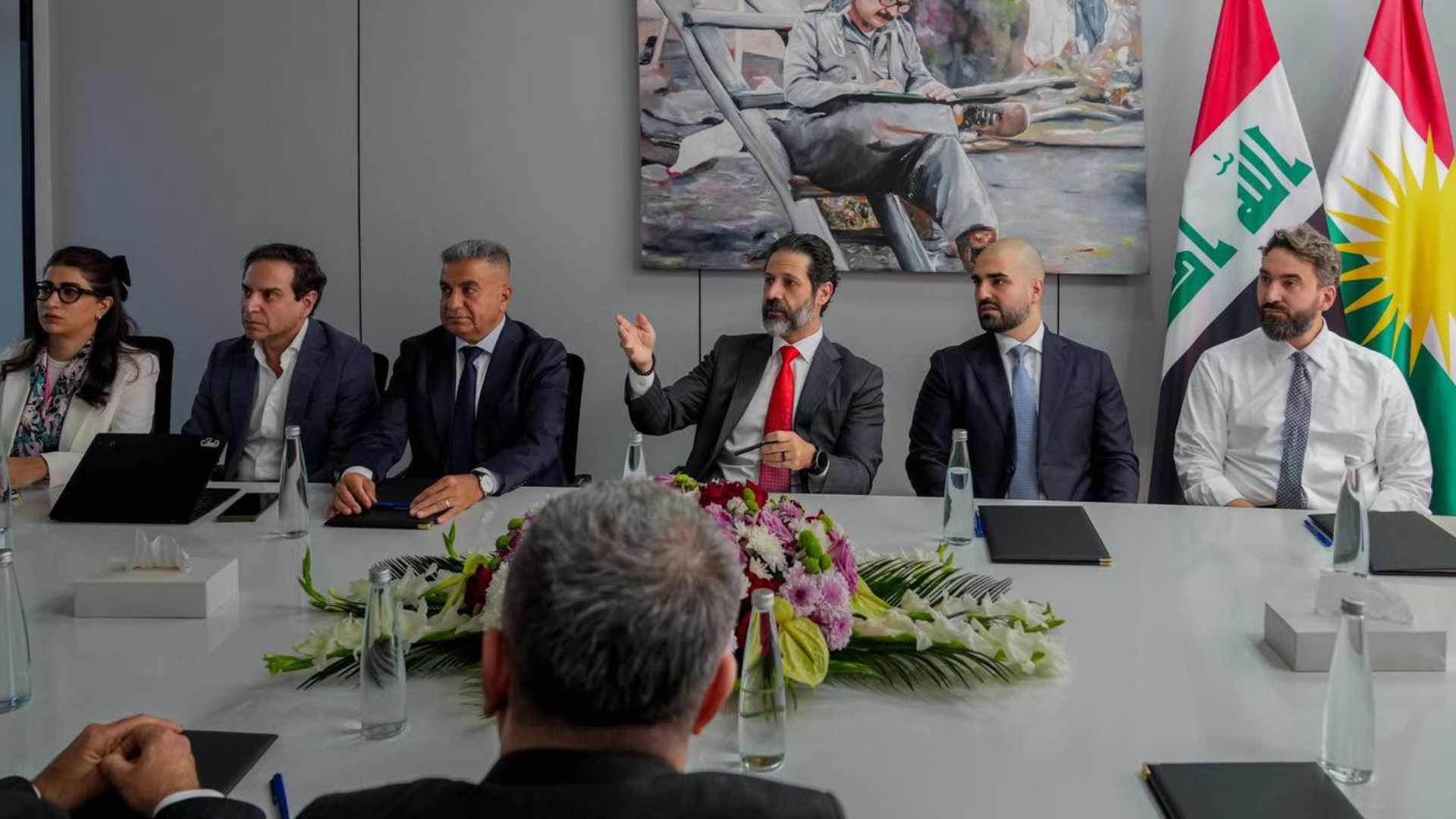 قوباد طالباني يفتتح مشروع تنقية المياه في مستشفى شورش بالسليمانية